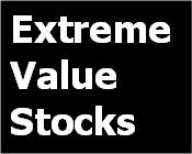 Extrem Value Stocks - Find the most undervalued and overvalued stocks, period.